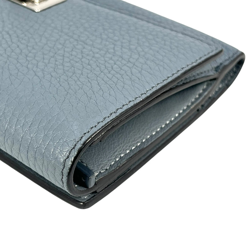 FENDI Peekaboo Continental Long Wallet - Blue 