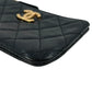 CHANEL Caviar Leather Classic Zip Coin Case - Black 