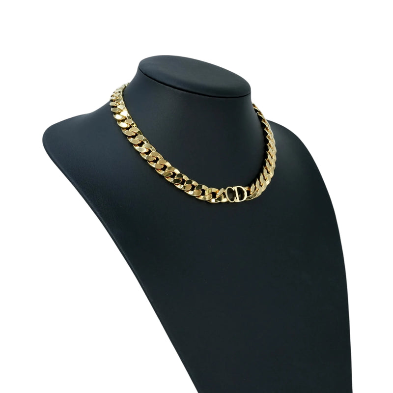 Dior CD チェーン リンク ネックレス - メタル