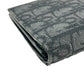 Christian Dior Oblique Jacquard Vertical Long Wallet - Black 