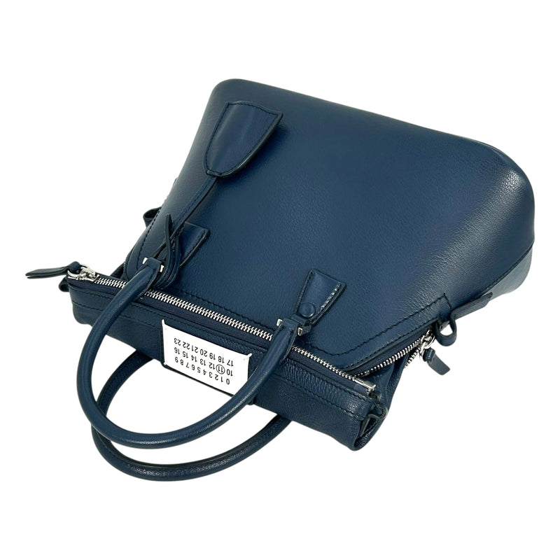 Margiela 5AC Leather Hand Bag Shoulder Bag - Navy