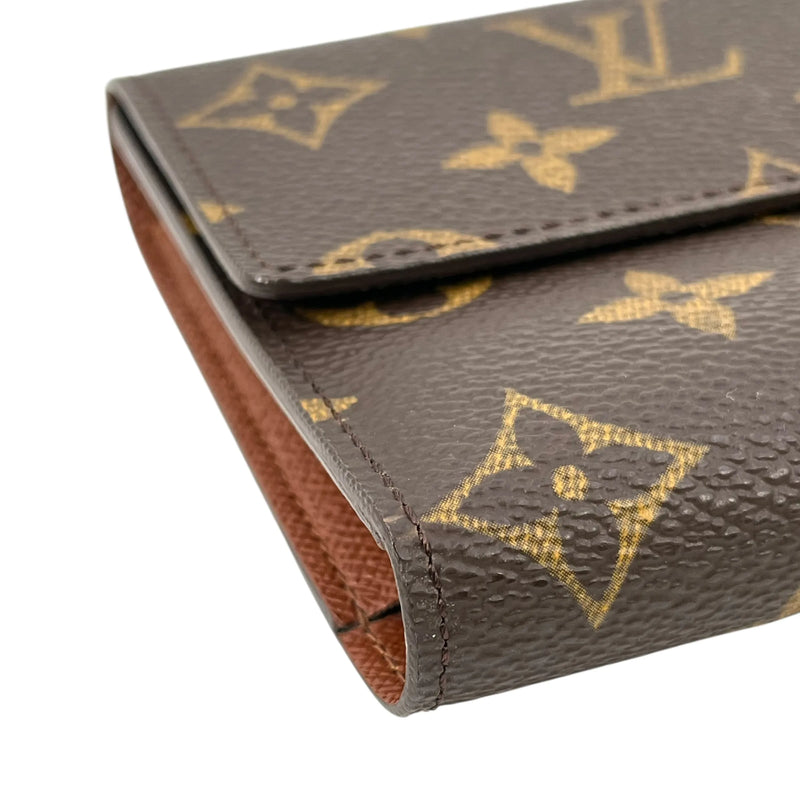 LOUIS VUITTON Portefeuille Long Wallet - Brown 