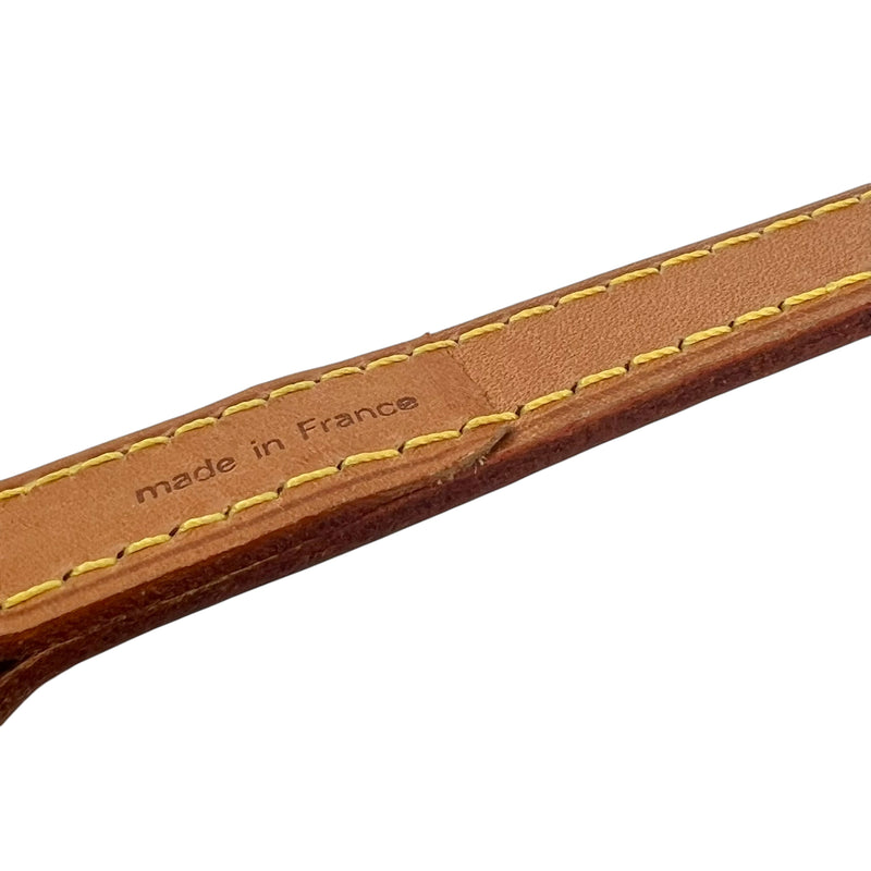 Louis Vuitton Brown Cowhide Leather Strap