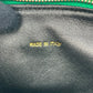 CHANEL Fringed Charm Chain Shoulder Green