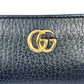 GUCCI GGsupreme×Leather Compact wallet