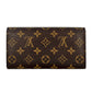Louis Vuitton Portefeuil Sala Monogram Canvas Long Wallet