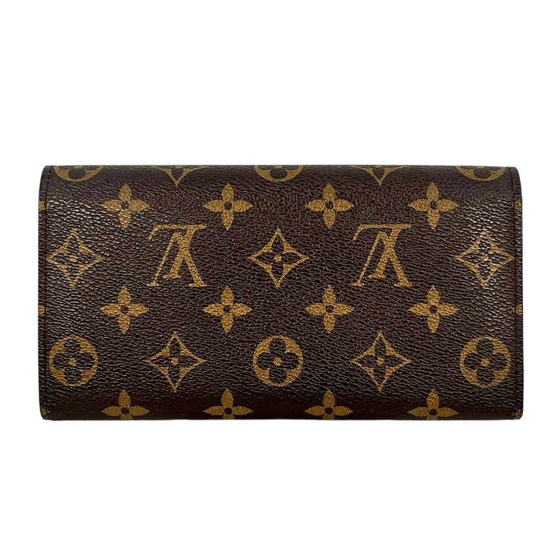 Louis Vuitton Monogram Portefeuil Sala Canvas Long Wallet - Brown