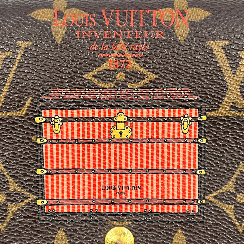 Louis Vuitton Monogram Portefeuil Sala Canvas Long Wallet - Brown