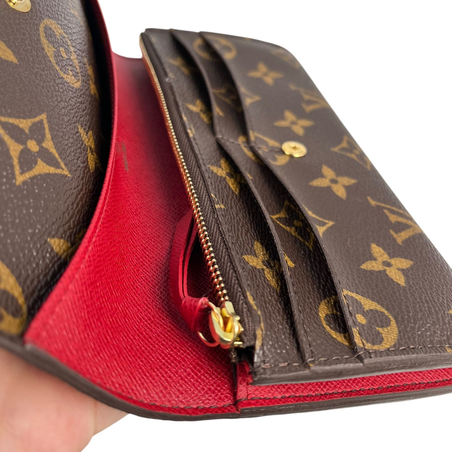 Louis Vuitton Portefeuile Emilie Monogram Canvas