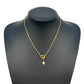 Dior CD Necklace Crystal Heart Charm