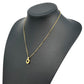 Dior Rhinestone Pendant Necklace