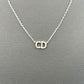 Dior Clair D Lune Necklace Metal and Crystal