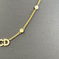 Dior Clair D Lune Necklace Metal Resin Pearl and Crystal