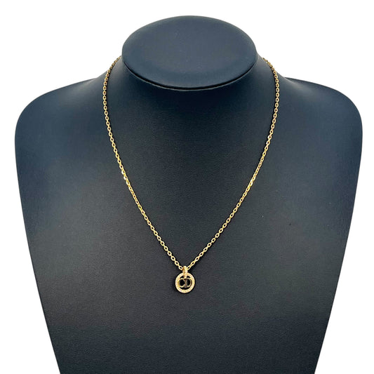 Dior Clair D Lune Necklace Metal Crystal