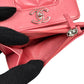 CHANEL Vstich Mademoiselle Tri-fold wallet