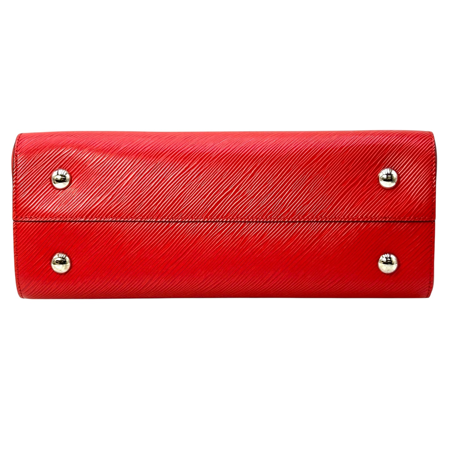 Louis Vuitton ツイスト トート コクリコ エピ レザー ハンドバッグ - レッド