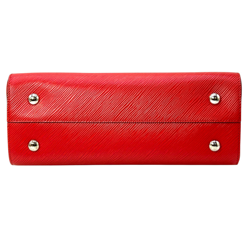 Louis Vuitton ツイスト トート コクリコ エピ レザー ハンドバッグ - レッド