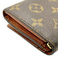 Louis Vuitton Monogram Portemonnaie Billets Compact Wallet - 32422