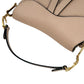 Dior Saddle Leather Hand Bag - Beige