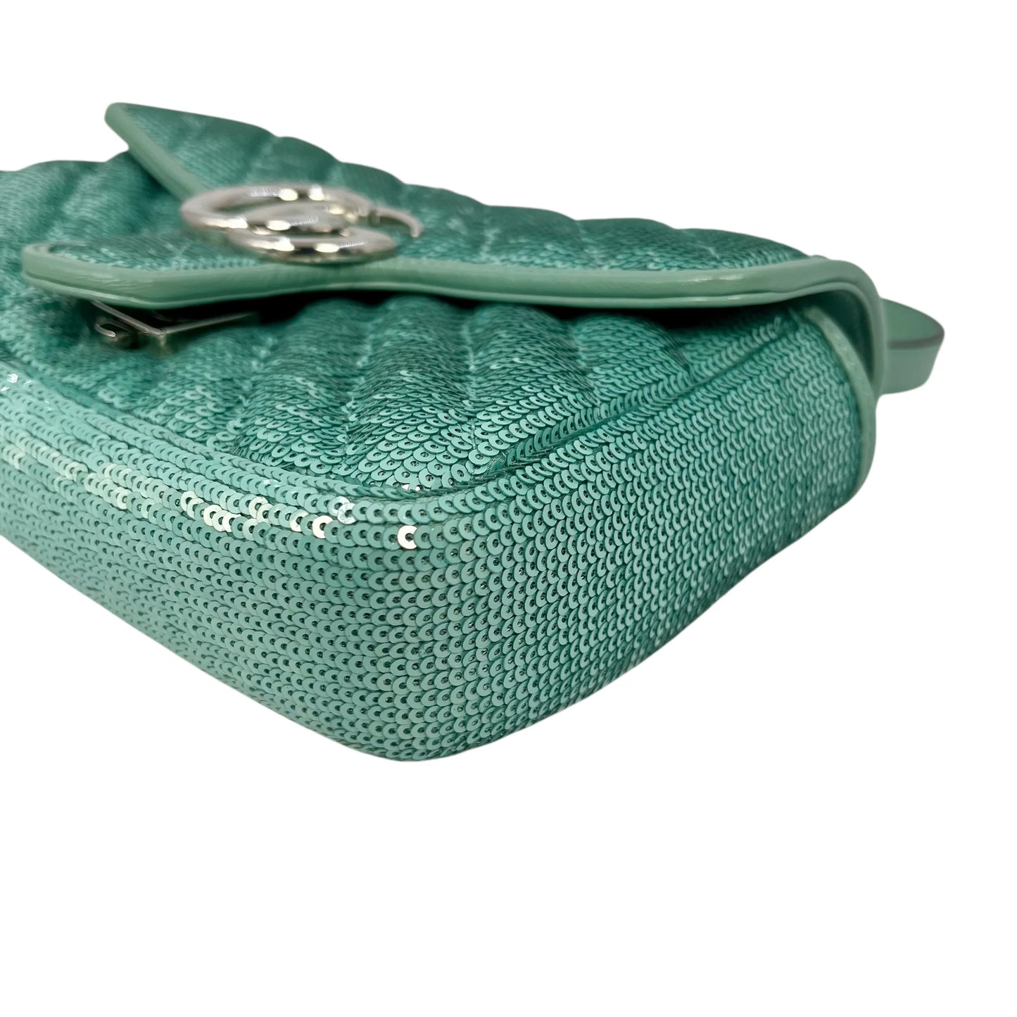 GUCCI GG Marmont Sequinned Shoulder Bag