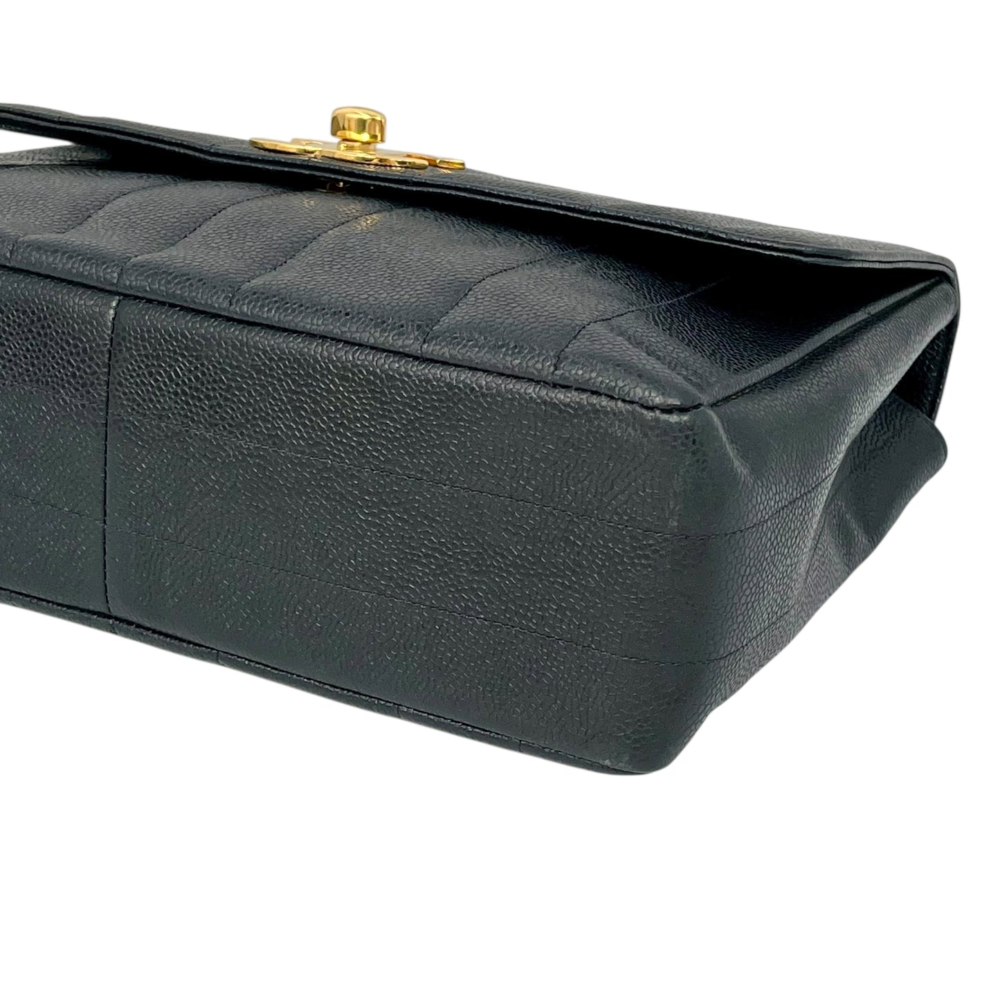 CHANEL Mademoiselle Chain Shoulder Bag - Black
