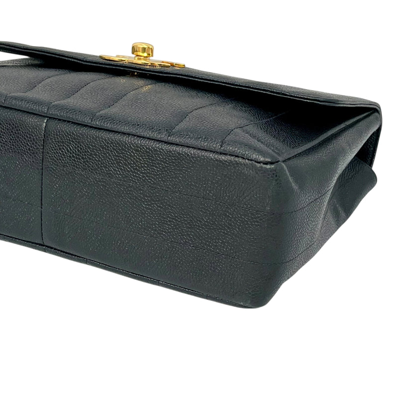 CHANEL Mademoiselle Chain Shoulder Bag - Black