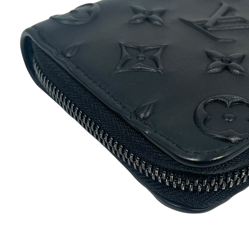 Louis Vuitton Zippy Long Wallet Vertical - Black