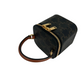 CELINE Mini Vanity Case in Triomphe Canvas & Calfskin Mini Bag
