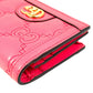 GUCCI GG Matelasse Card Case Compact Wallet - Pink