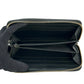 GUCCI Microguccissima Round Zip Long Wallet - Black