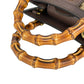 GUCCI Diana GG Bamboo Mini Hand Bag - Brown
