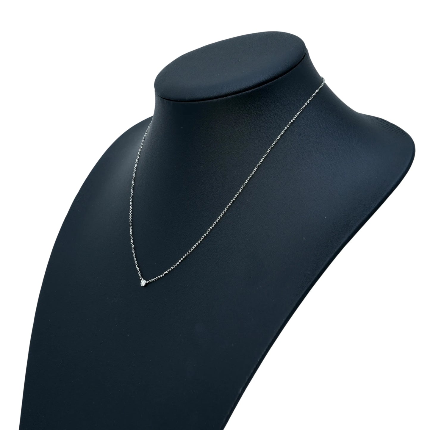 Tiffany & Co By The Yard Diamond Platinum Necklace - 34185