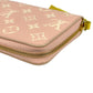 Louis Vuitton Monogram Empreinte Zippy Long Wallet - Pink