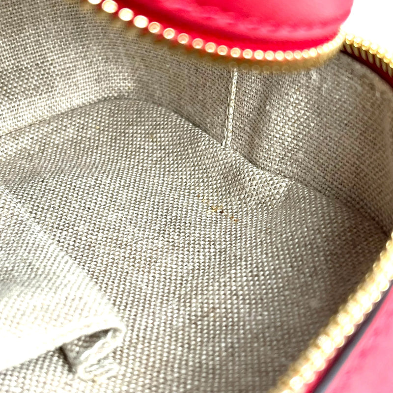 GUCCI Micro Guccissima Hand Bag - Red