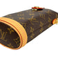 Louis Vuitton Monogram Fold Me Pouch Phone Case Shoulder Bag - Brown
