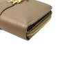 Saint Laurent YSL Zippy Compact Wallet - Beige