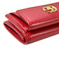 GUCCI GG Marmont Compact Wallet - Red
