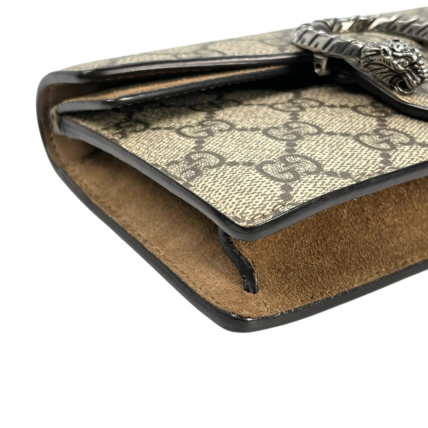 GUCCI Dionysus GG Supreme Mini Bag Shoulder Bag - Beige
