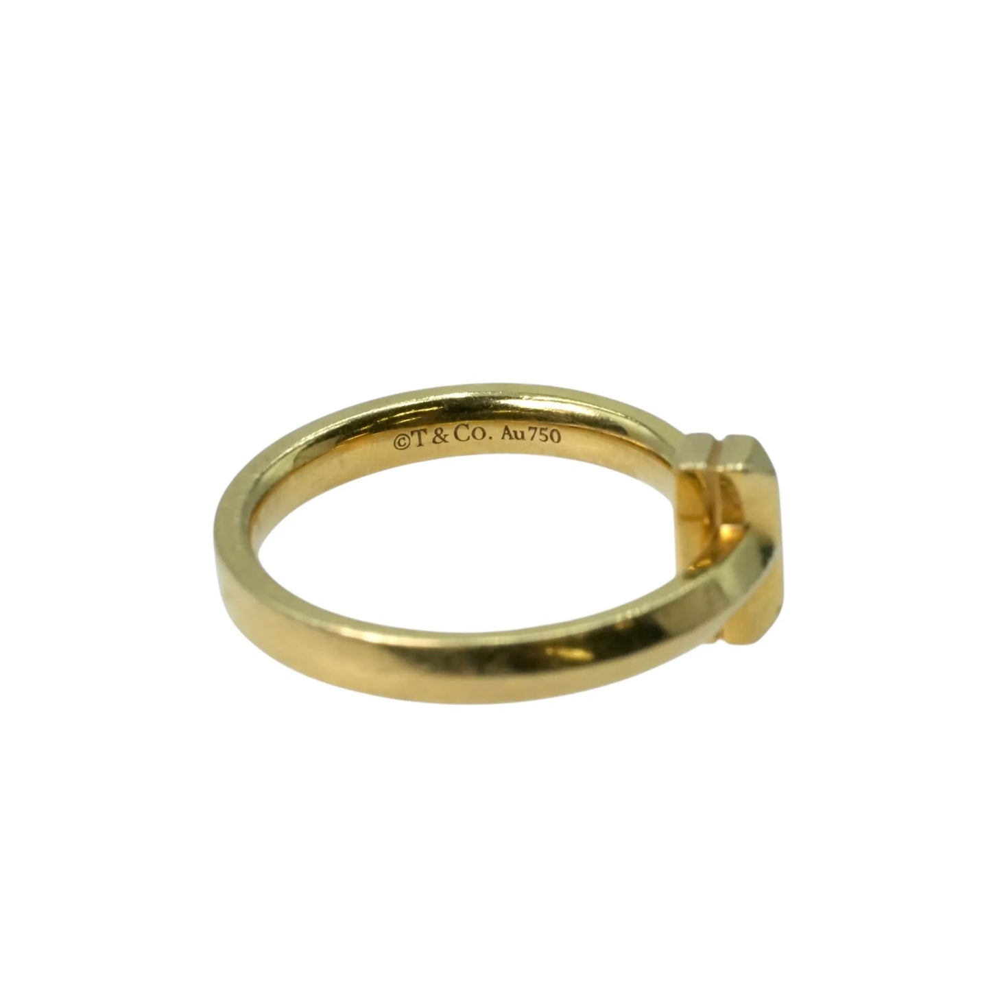 Tiffany T1 Narrow Diamond Ring Jewelry - 18KYG