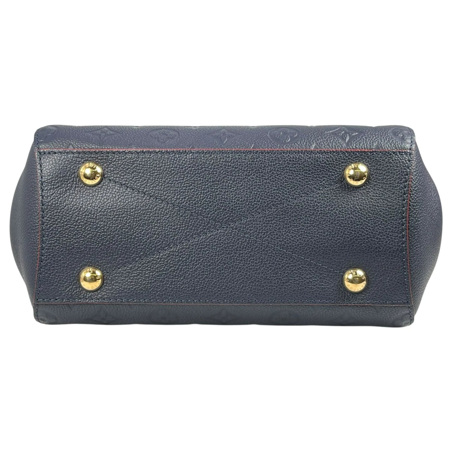 Louis Vuitton Monogram Empreinte Montaigne BB Hand Bag - Navy