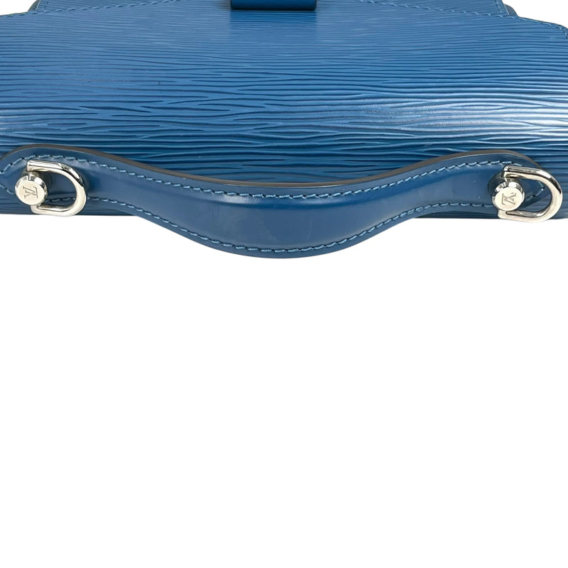 Louis Vuitton Epi Monceau BB Hand Bag - Blue