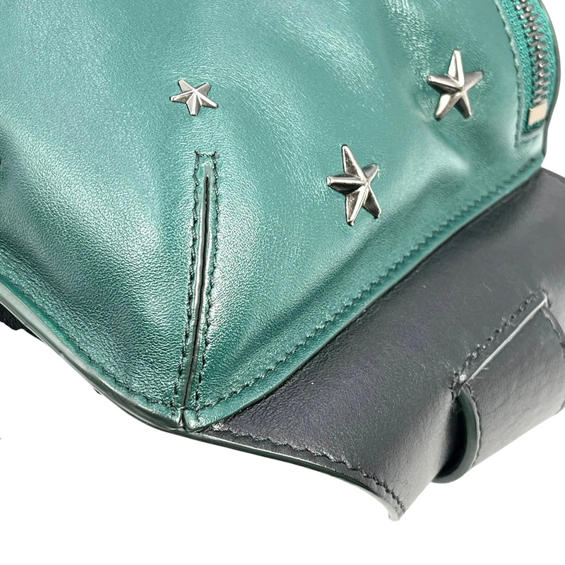 JIMMY CHOO Oscar Star Studs Body Bag - Khaki