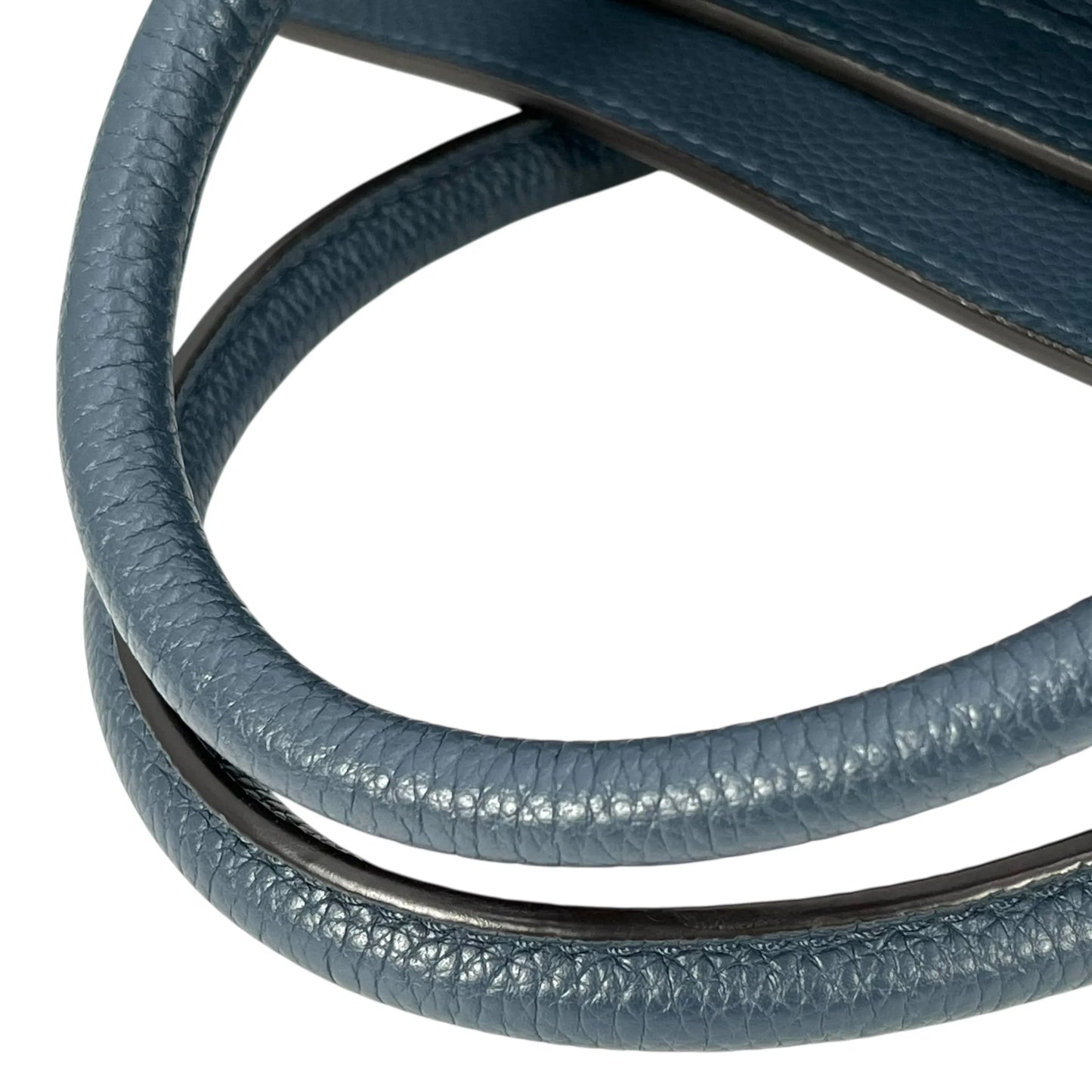 CELINE Micro Shopper Luggage Hand Bag - Navy Blue