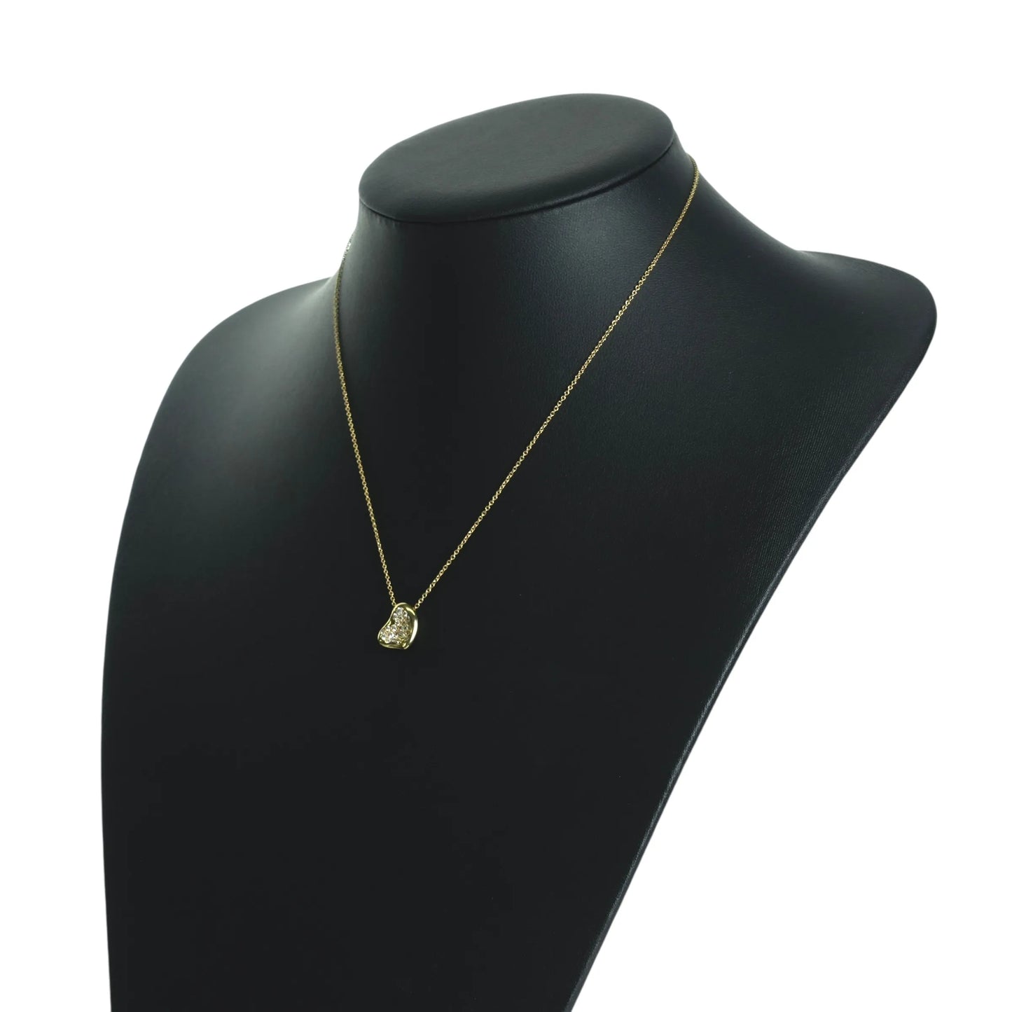 Tiffany Full Heart Diamond Necklace - 18KYG