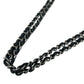CHANEL Double Flap Bag Calf Chain Shoulder Bag - Black / White