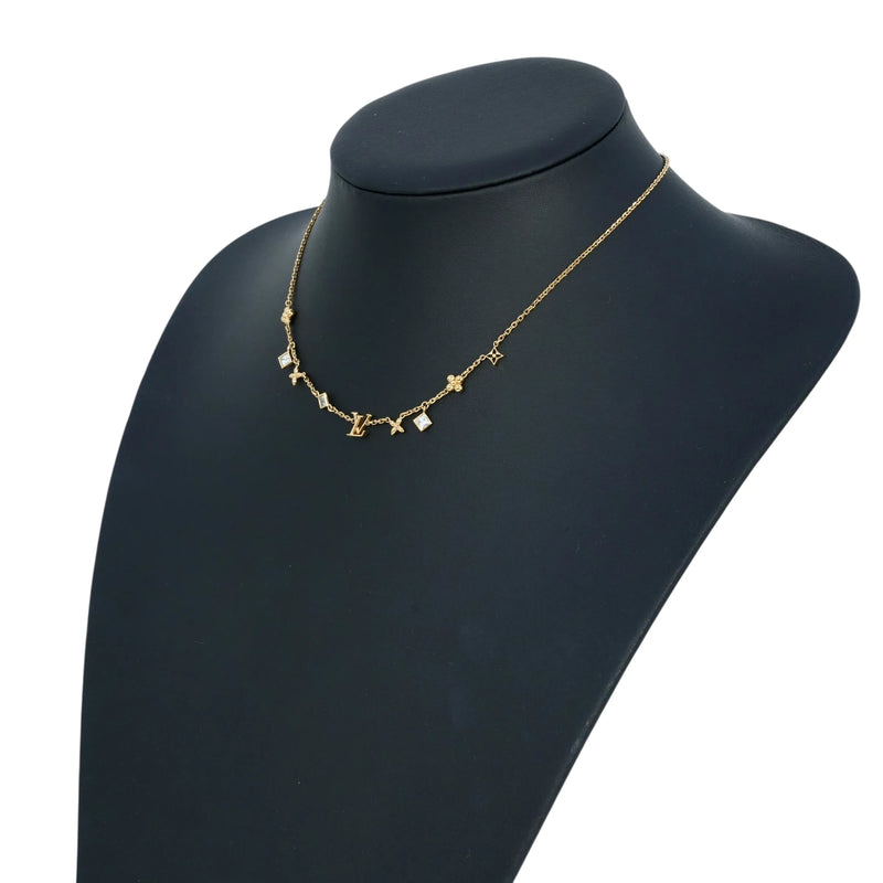 Louis Vuitton In The Sky Necklace - Gold Plated