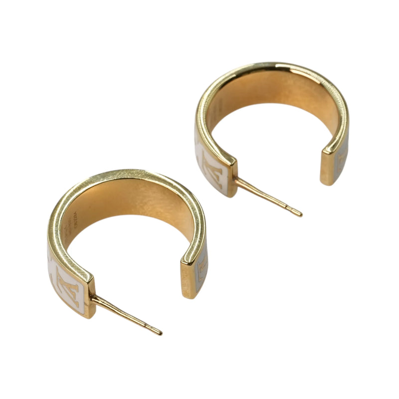 Louis Vuitton Nano Gram Earring - Enamel