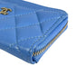 CHANEL Caviarskin Classic Zipped Coin Case - Blue