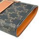 CELINE Triomphe Canvas Compact Wallet - Darkbrown
