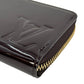 LOUIS VUITTON Portefeuille Miroir Bicolor Vernis Long Wallet - Darkbrown × Red